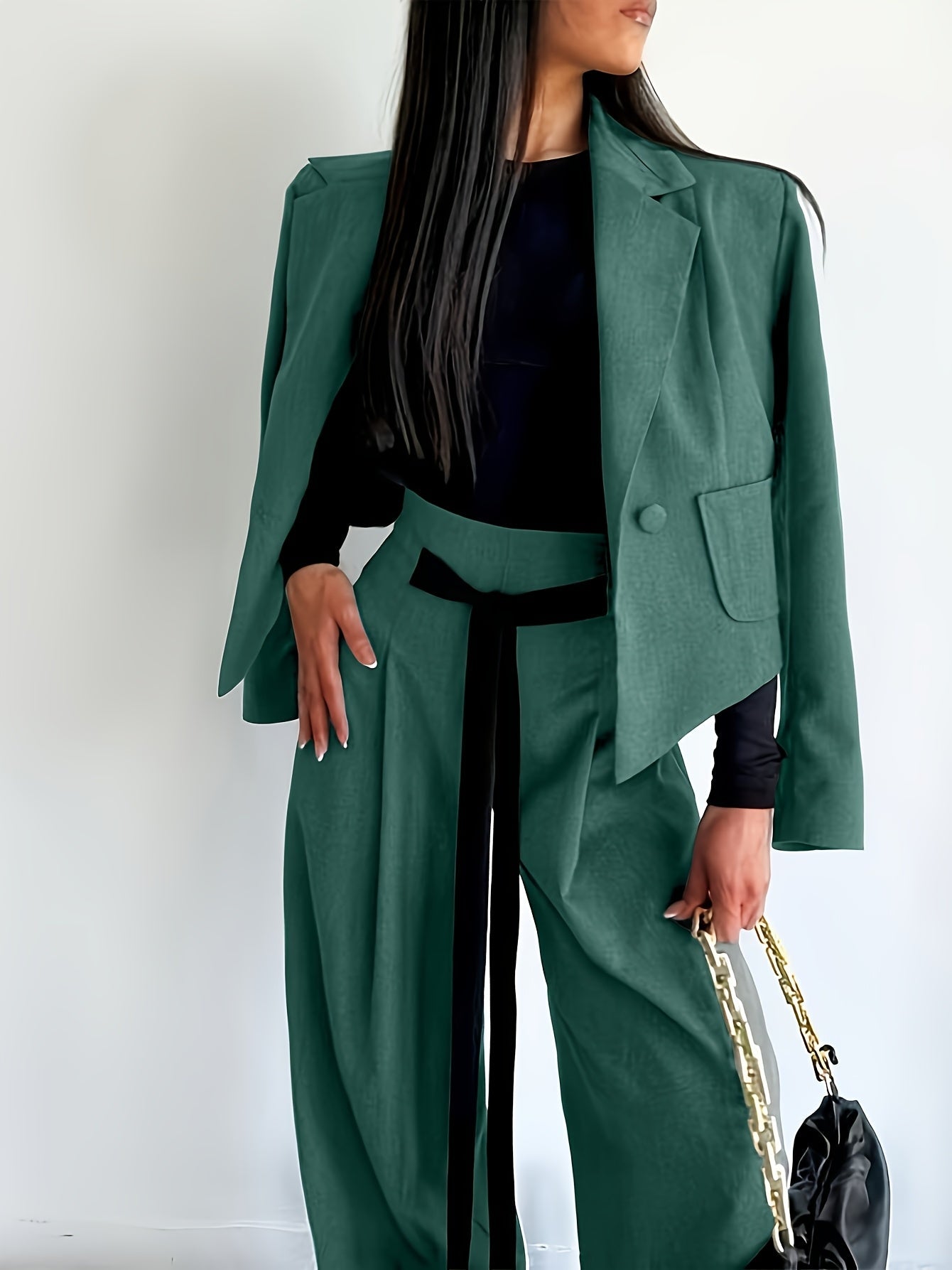 Adelajda™ | Elegancki Garnitur Damski z Marynarką i Spodniami