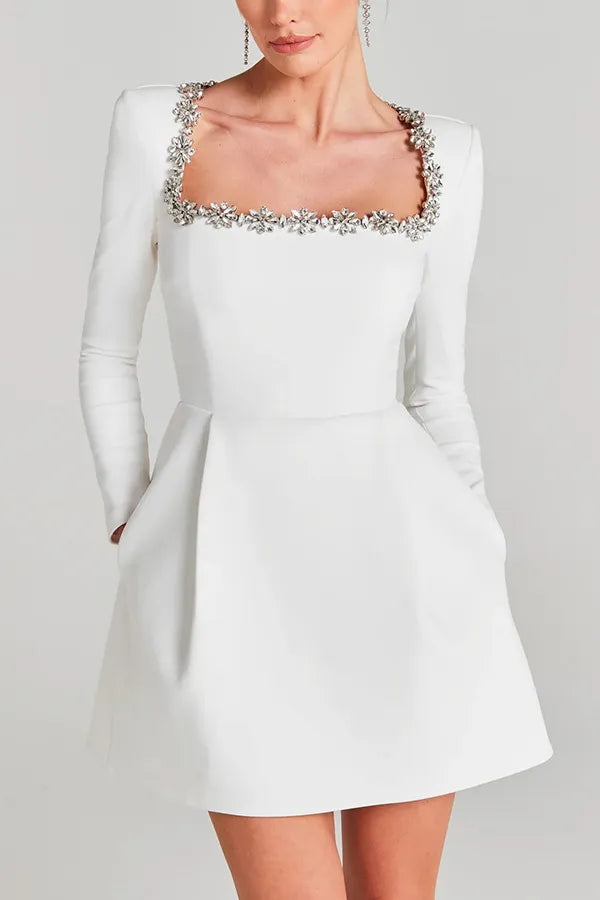 Witkaé™ | Welurowa Mini-Sukienka Vera