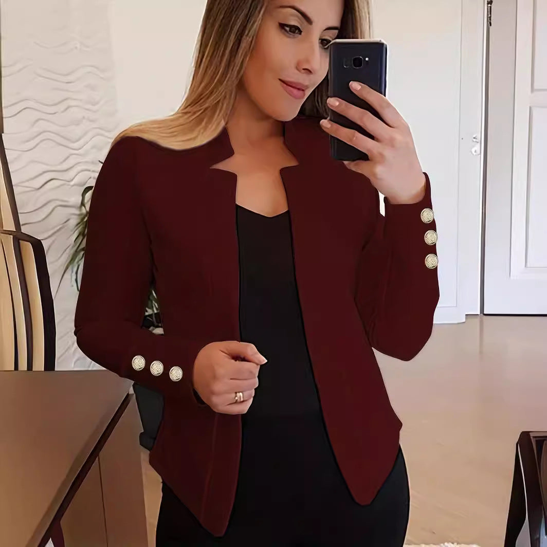 Wójcik™ | Marynarka z detalami z guzików