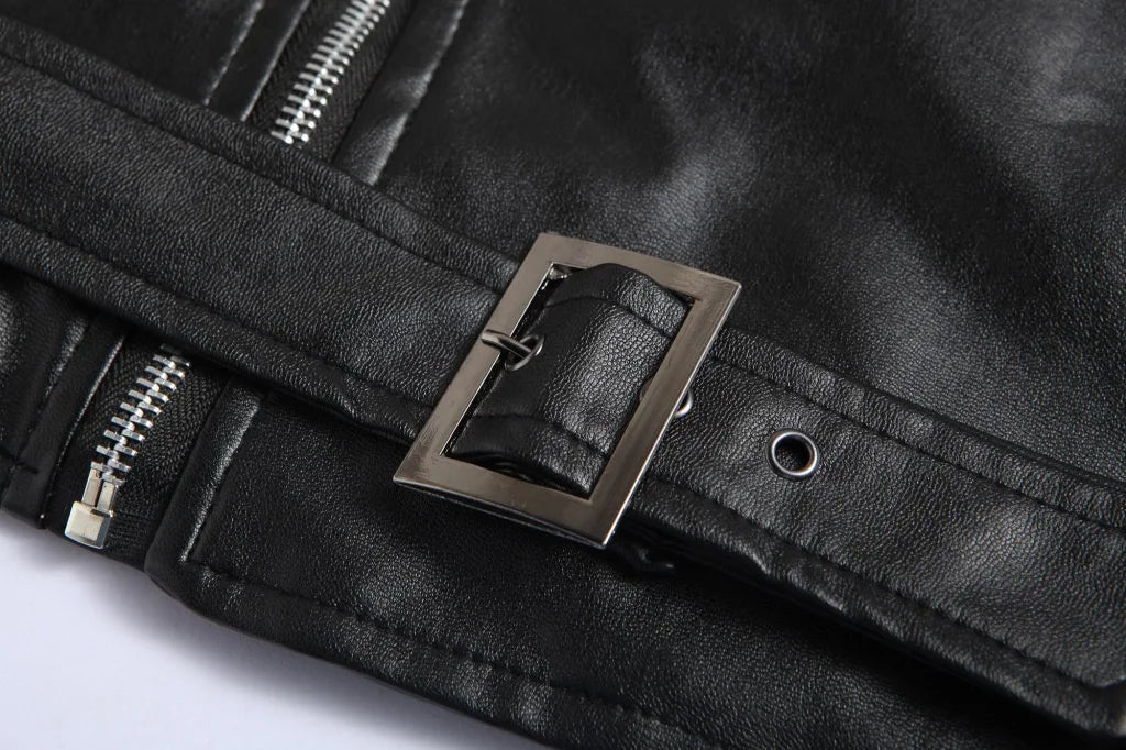 Wójcik™ | Skórzana Kurtka Biker